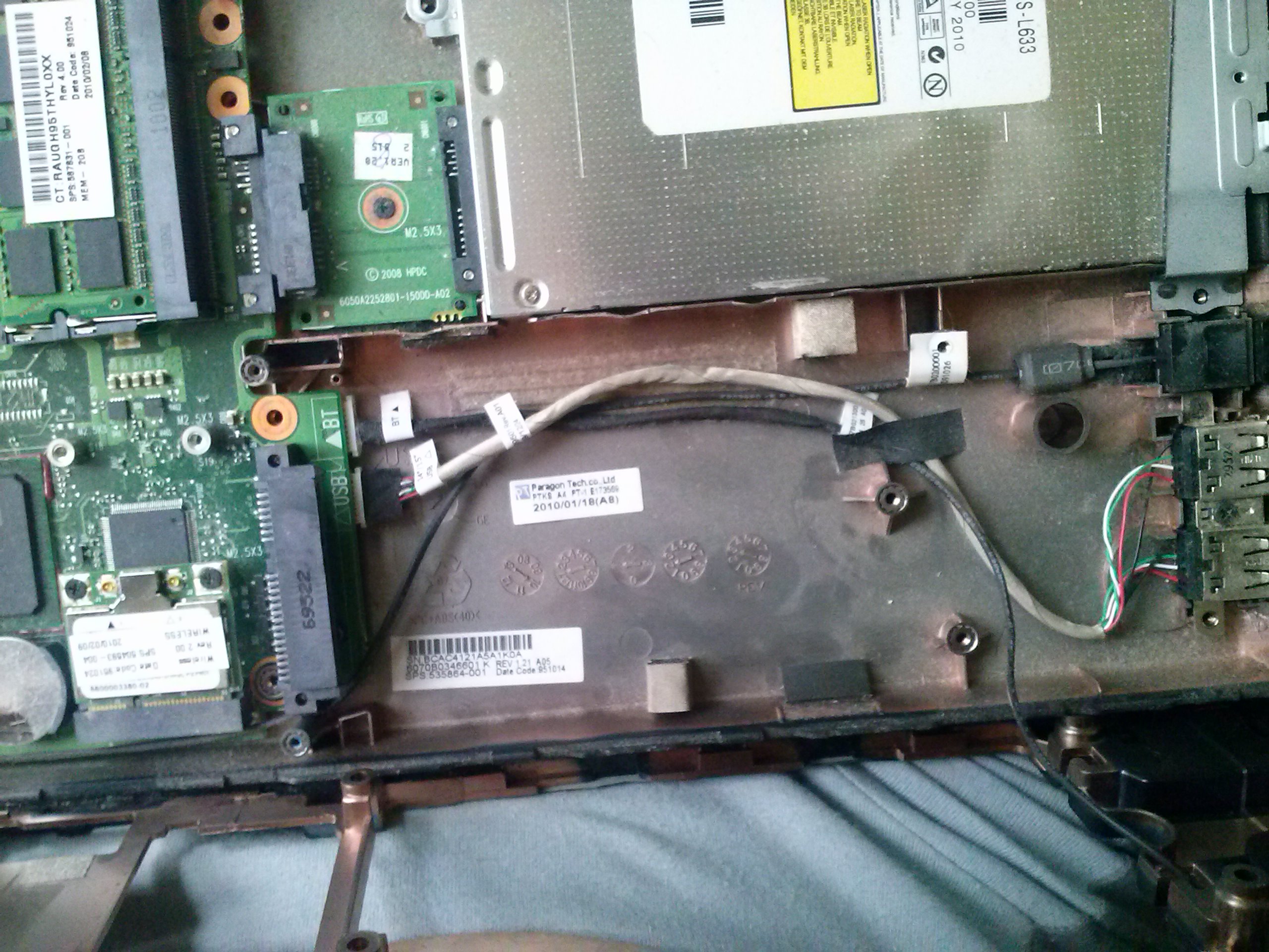 Как разобрать ноутбук hp probook